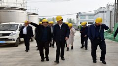 滨城区委领导来公司调研智能绿色工厂建设项目