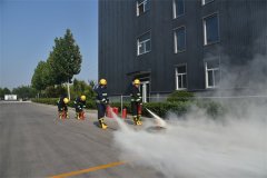 公司组织开展消防演练活动